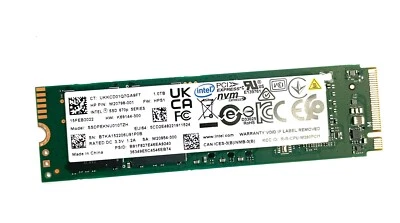 Genuine Intel HP  1TB Intel  M20798-001  SSD NVMe Hard Drive  SSDPEKNU010TZH - Image 1 of 2