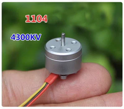 4 Pcs 1104 Micro Brushless Motor 4300kv For RC Drone FPV Racing Quadcopter - Image 1 of 4