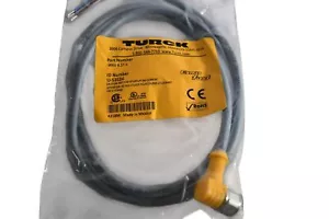 NEW Turck WKV 4.5T-1 M12 eurofast Cordset Right Angle Female Connector Cable Ass - Picture 1 of 3