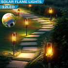 Flickering Solar Lights Flame Torch Outdoor Landscape Garden Yard Lawn Lights