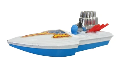 Matchbox Seafire Superfast Speed Boat No 5 Blue Base Toy Rare Vintage - Image 1 of 4