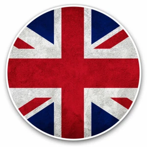 2 x Vinyl Aufkleber 20 cm - Union Jack Flagge GB UK England cooles Geschenk #2240 - Bild 1 von 9