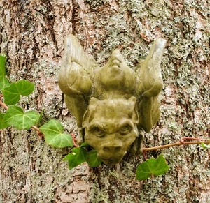  STATUE CIMENT/BÉTON GARGOUILLE NOTRE DAME DÉCOR COUR NEUF JARDIN GOTHIQUE - Photo 1 sur 2