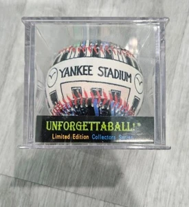 YANKEES STADIUM UNFORGETTABALL! WITH COA - Picture 1 of 2