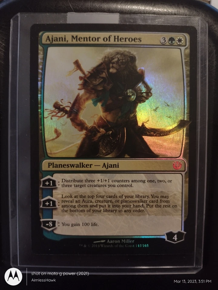 MTG Anjani Mentor of Heroes- Journey into Nyx *Foil - Image 1 of 3