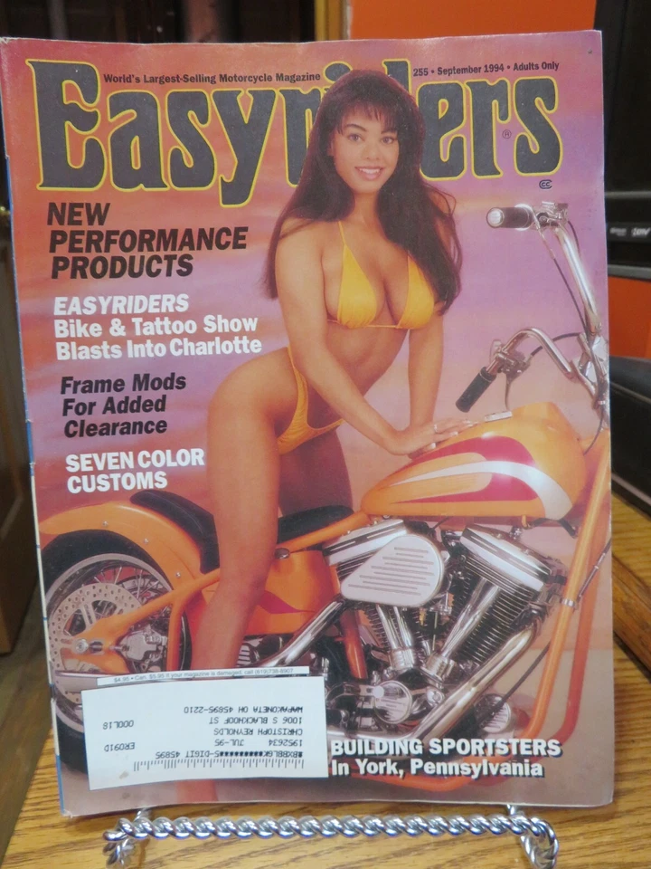Easyrider Motorcycle Magazine 255 September 1994- FREE SHIPPING - Imagem 1 de 1