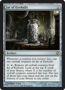 JAR OF EYEBALLS NM Commander 2013 MTG Grey - Artifact Rare - Picture 1 of 1