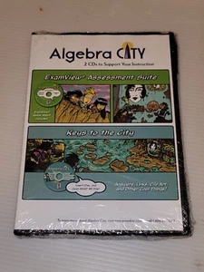Algebra City Examview Assessment Suite & Keys to the city CD-ROM 2012 - Picture 1 of 2