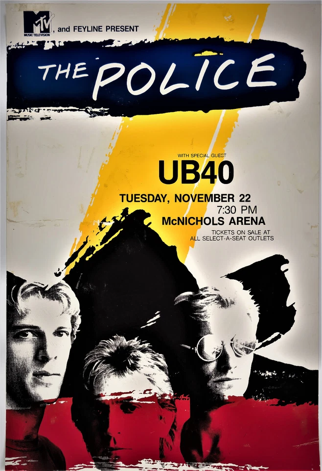 The Police   POSTER PHOTO PRINT 12" x 18" - Image 1 of 1