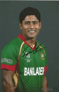 BANGLADESH* IMRUL KAYES SIGNED 6x4 ODI PORTRAIT PHOTO+COA - Picture 1 of 1