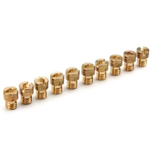 10 Pcs Main Jet M4 4mm for GY6 50cc 139QMB Scooter Keihin Carb PZ19 Size 40-58 - Picture 1 of 8