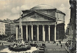 Postcard Italy. The Pantheon Rome RPPC - Picture 1 of 2