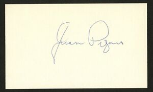 Juan Pizarro d.2020 signed autograph auto 3x5 index card Baseball Player 8151