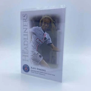 /5 - Xavi Simons - Headliners #PH20 - PSG Exclusive - 2022 Futera - Picture 1 of 7