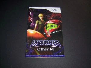 Original Instruction Manual Book for Nintendo Wii - METROID OTHER M - Picture 1 of 2