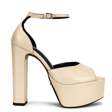 Tony Bianco Chunky Platform Sandal SIZE 7.5 Jayze Heel Ankle Strap Open Toe NEW