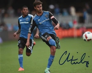 CHRIS WONDOLOWSKI Signed 8x10 Photo SAN JOSE EARTHQUAKES TEAM USA ALL TIME GOALS - Picture 1 of 1