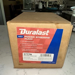 NEW Duralast Power Steering Pump 5777N - Bild 1 von 2