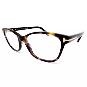 Tom Ford 5638 052 50 Havana Blue Block New Authentic Frames - Picture 1 of 4