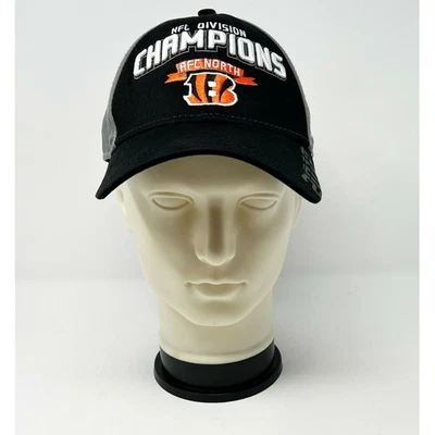 2013 NFL New Era Cincinnati Bengals AFC North Champions sombrero ajustable Foto 1 de 3