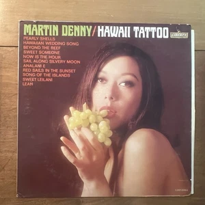 MARTIN DENNY: hawaii tattoo LIBERTY 12" LP 33 RPM - Picture 1 of 4