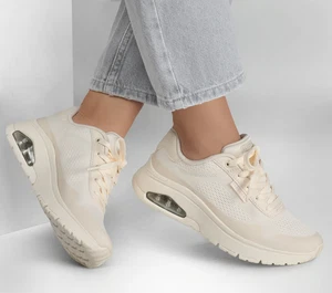 Skechers UNO Flex – Spring On Air Damen-Sneaker 177794 cremeweiß brandneu - Bild 1 von 6