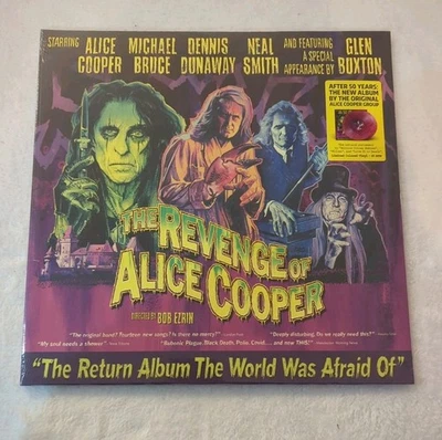 LP ALICE COOPER The Revenge of (2LP YELLOW 45rpm Vinyl 2025) NEW MINT SEALED - Image 1 of 4