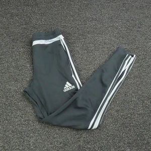 Pantalones Adidas Para Hombre Pequeños ClimaCool 3 Rayas Cremallera Tobillo Pista Joggers Cónicos - Imagen 1 de 12