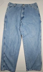 Wrangler Carpenter Jeans Mens 38x32 Denim Work Hammer Loop Cargo Utility SK8 - Picture 1 of 14