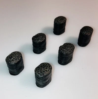 Vintage Dinky Toys - Six Coal Sacks, factory original, for 425 Bedford TK Lorry - Image 1 of 2