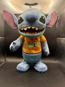 Disney Dance and Groove Stitch Animated Talking 13" Plush Aloha - Picture 1 of 4