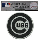 NEW MLB Chicago Cubs Auto Car Truck Heavy Duty Real Chrome Metal 3D Emblem