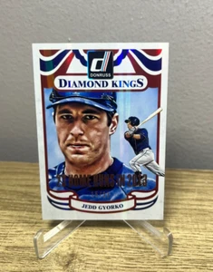 2014 Donruss Diamond Kings Foil SP \23 - Jedd Gyorko - 23 Home Runs in 2013 - EX - Picture 1 of 2