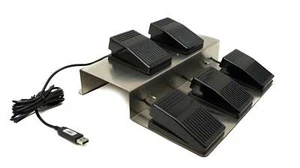 PCsensor USB Fußpedal 5 mechanische Tasten Typ A Fuß Pedal für PC Hotkeys in - Bild 1 von 4