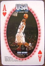 2008 Beijing China Chinese USA Dream Team History playing card - You Pick Player