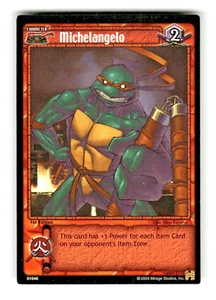 Juego de cartas coleccionables Teenage Mutant Ninja Turtles 2004 Miguel Ángel #01046 - Imagen 1 de 4