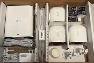 Arlo Pro 3 3-Camera Indoor/Outdoor Wire-Free 2K HDR Security Camera System(White - Picture 1 of 1