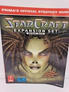 VIDEOGAME BOOK:PRIMA'S OFFICIAL STRATEGY GUIDE:STARCRAFT EXPANSION SET:BROOD WAR - Picture 1 of 3