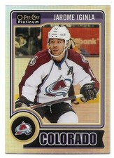 14/15 O-PEE-CHEE PLATINUM RAINBOW PARALLEL Hockey (#1-100) U-Pick From List