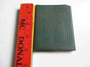 Vintage Die schönste Geschichte der Welt Rudyard Kipling kleine Lederbibliothek  - Bild 1 von 5