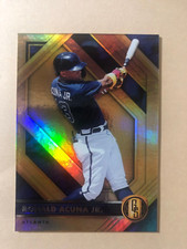 2021 Panini Chronicles Gold Standard Ronald Acuna Jr. #11 Braves