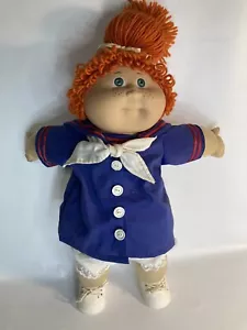 Cabbage Patch Jesmar Spain Red Hair Green Eyes #3 Freckles Sailor Outfit - Picture 1 of 5