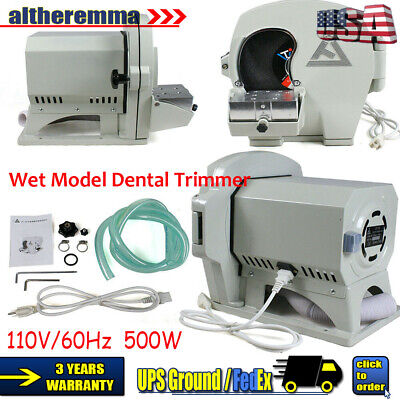 Dental Lab Wet Model Shaping Trimmer Abrasive Disc Wheel Equipment Gypsum Arch # • 344.10$