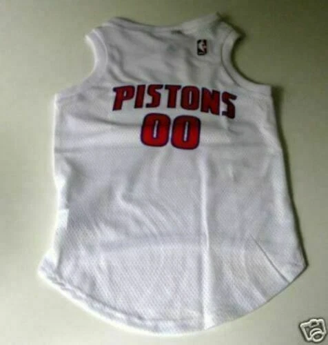 CAMISETA DE BALONCESTO DETROIT PISTONS PERRO GATO MASCOTA MEDIANA Foto 1 de 1