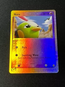 Pokemon Ex Sandstorm Natu Reverse Holo 69/100 - Excellent Condition Card English - Foto 1 di 2