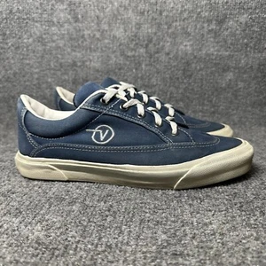 Vintage Vans Made In USA Navy Blue Era Sz 9 1990s 1980s Rare Mens - Picture 1 of 12