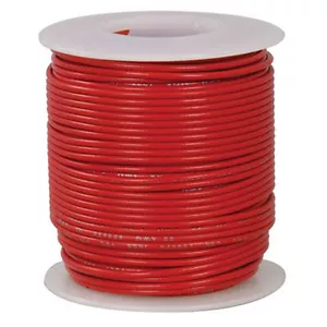 18 AWG Red Stranded Tinned-Copper Hook-Up Wire 100 Feet - Picture 1 of 1