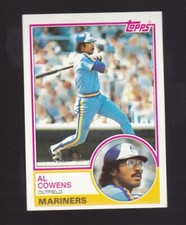 1983 Topps Al Cowens #763 Seattle Mariners