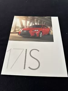 2017 Lexus IS Turbo IS300 IS350 Brochure IS F Sport 300 350 US Sales Catalog - Picture 1 of 4