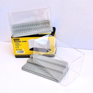 Set Of 2 Acrylic Display Show Case ( 3 steps ) 7"x4"x3.5" Stackable E3-81 - Picture 1 of 11